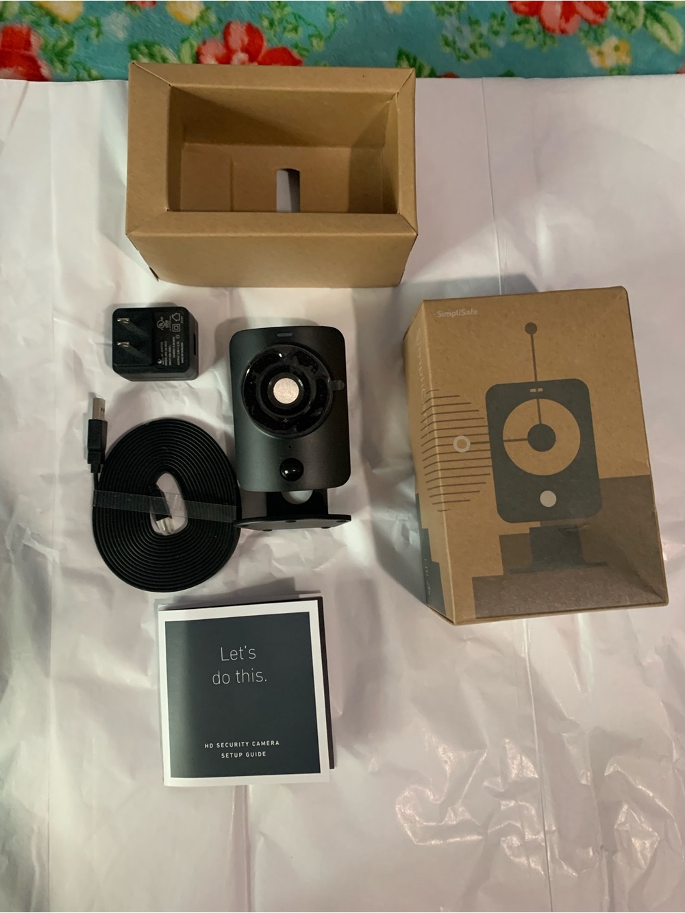 Simplisafe Simplicam Wired Indoor HD Security Camera
